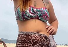 you see me naked on beach your cock hard wanna quick grab? 😏
