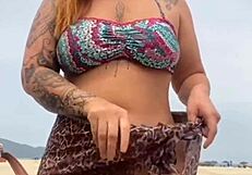you see me naked on beach your cock hard wanna quick grab? 😏