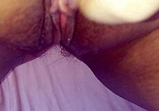 Latina Teases with Pulsing Big Clit Huge Pussy Closeup