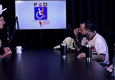 tifany rocha teases in sheer red during her naughty swing cast interview part 2