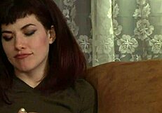 redhead teen licks bff's stepmom pussy... i mean her hairy beaver too