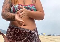 you see me naked on beach your cock hard wanna quick grab? 😏