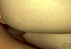 Cheating Wife Takes Anal Creampie Huge Black Cock Destroys Pussy