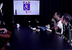 tifany rocha teases in sheer red during her naughty swing cast interview part 2