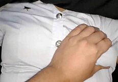 Thai College Girl's Pussy Overflows with Teacher's Creampie Load?