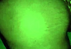 late night pounding stepbrother's monster cock deep in curvy pussy ends with hot cumshot on ass
