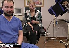 Doctor, ready to blast virgin teen Ava Siren's shaved pussy?