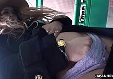 Slutty asian jav babe's wet ass pounded doggystyle by monster cock uncensored