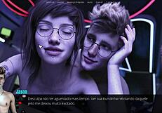 Jason pounds skinny virgin pussy doggystyle till massive facial cumshot