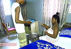 Hey, watch this xxx babe beg delivery guy for deep pussylicking orgasm now?