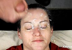 Eye-Filling Bukkake Facials from Homemade Cumshot Compilation