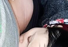 Our Secret Forest Fuck Licking Pussy to Orgasm Without Anyone Knowing