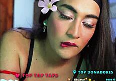 i dream of this gorgeous red riding hood transsexual's seductive curves and charm