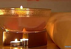 doesn't his cock throb from her intimate asian handjob massage lick?