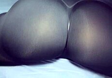 Gym Girl's Bubble Butt Massage Tease Pt 1