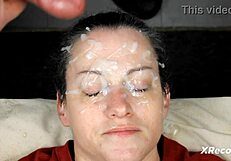 Eye-Filling Bukkake Facials from Homemade Cumshot Compilation