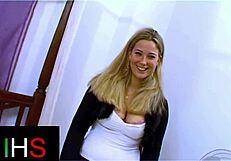 Sexy Curvy Blonde Takes Pussy and Ass Pounding in Every Position