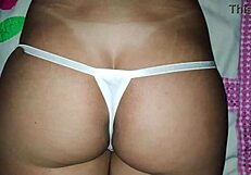 Latina virgin tight pussy takes monster cock homemade POV