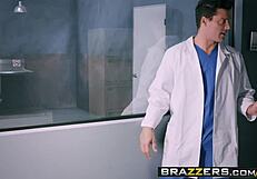doc why's this crazy milf teacher mommy in stockings craving patient cock at hospital office part 2 ashley fires?