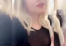 voyeur films erotic milf's big juicy ass shaking seductively in tight clothes