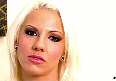 i can't believe this blonde beauty with bouncing boobs gets her first casting fuck by muscled guy huge cock