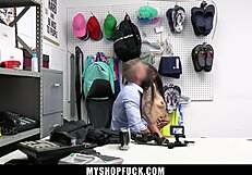 Vikki Jewelry Thief Fucks Officer Big Cock Doggystyle To Avoid Jail