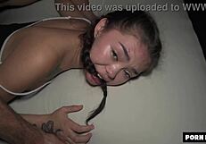 Threesome spirals to accidental creampie - plan b time!