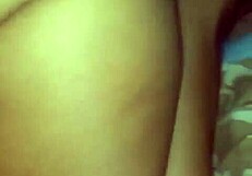 Wife cheats with husband's best friend doggystyle anal in hotel on video call