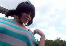 puerto rican monster booty bitch deepthroats black cock outside shaking ass