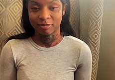 juicy ebony ass gets pounded doggy in florida casting closeup
