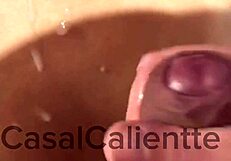 brazilian housewife tells cuckold husband she's working late but boss fills her pussy with cum ass shaking tan lines
