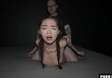 Threesome spirals to accidental creampie - plan b time!