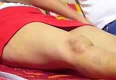 indian step sis shares husband ffm threesome creampie pussy licking