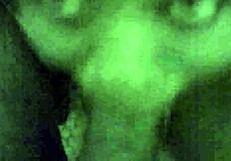 terra del rio performs expert bathroom blowjob with deep swallow cumshot finish
