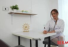 Dr nympho ashley saenz blows and fucks quickie style