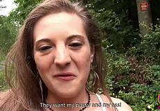 ever tried gangbang then dp in forest like kaily?