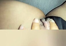 damn i'm so hot on the street i hop in my boyfriend's car but tease him by touching myself leaving him desperate to fuck me for real