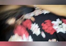 damn i'm so hot on the street i hop in my boyfriend's car but tease him by touching myself leaving him desperate to fuck me for real