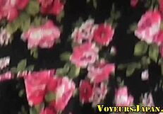 i love spying on this asian teen masturbating solo outdoors in lingerie