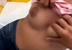llevo a mi cuñada inocente de 18 años al motel y revienta mis pelotas cabalgado mi verga