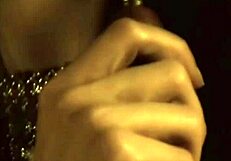 sexy indian brunette dances nude teasing erotically in her softcore ritual fun session