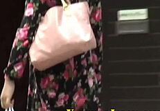 i love spying on this asian teen masturbating solo outdoors in lingerie