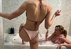 Maya Rose's Steamy Lesbian Bathroom Fetish Ignites Hidden Cravings