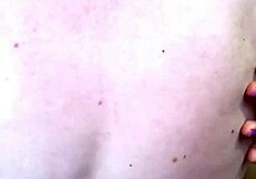 he can't resist her natural big tits bouncing as he fucks deep