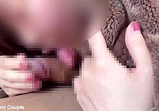 EROTIC WIFE SNEAKS Into STEP-SON's Bed For MORNING HEAD Tease And Thick CUMSHOT Handjob!!