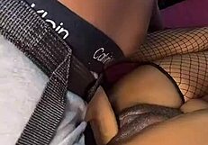 do intense ebony lesbians crave huge strap-on deep pussy pounding?