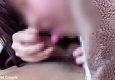EROTIC WIFE SNEAKS Into STEP-SON's Bed For MORNING HEAD Tease And Thick CUMSHOT Handjob!!