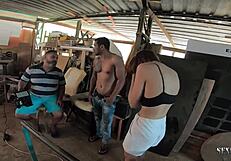 First Orgasm for Niece Luara Amaral - Bettohfitness Binho Ted!!