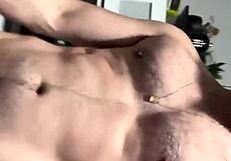 hey just chilling at home decided to stroke casually