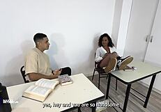 students, wanna fuck behind teacher's back with max betancur carla morelli?